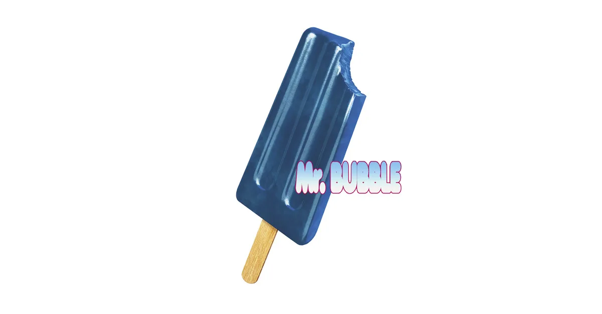Mister bubble blauw 30x70ml